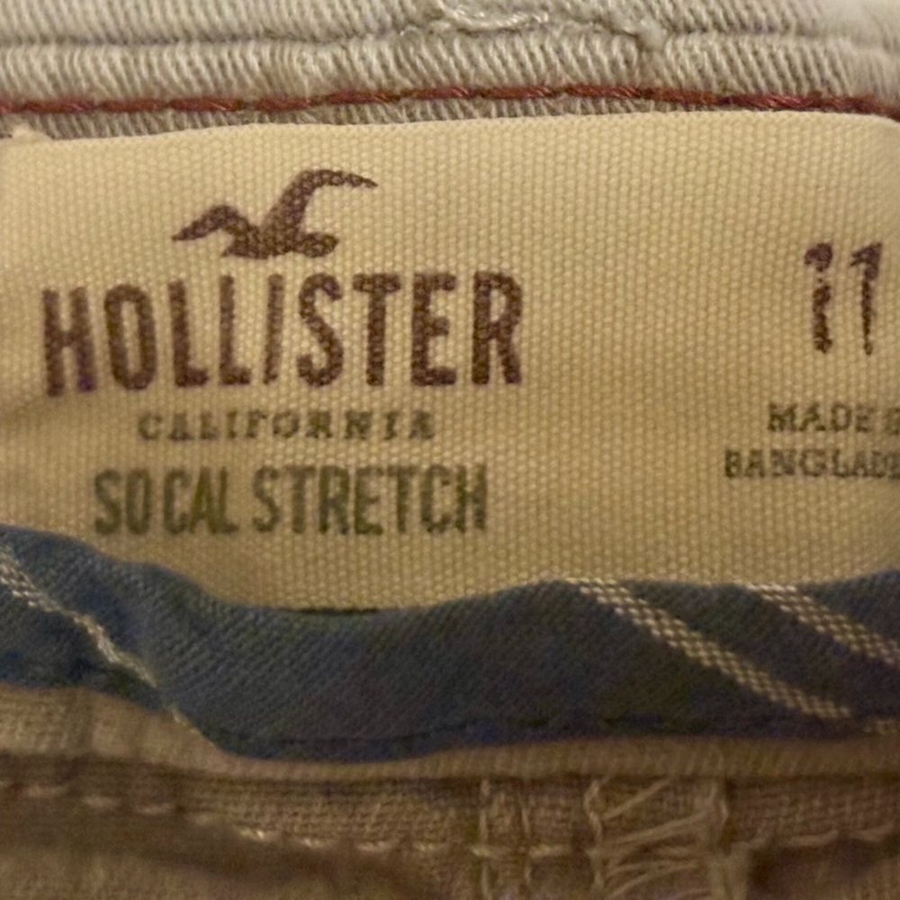 Hollister High Waist Gray Shorts Casual Style - Picture 3 of 3